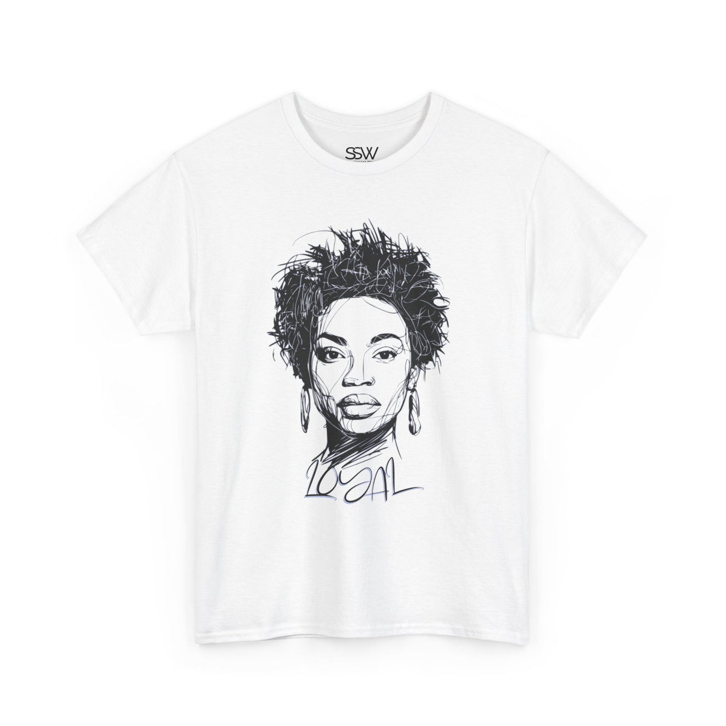 Abstract Loyalty Casual T-shirt