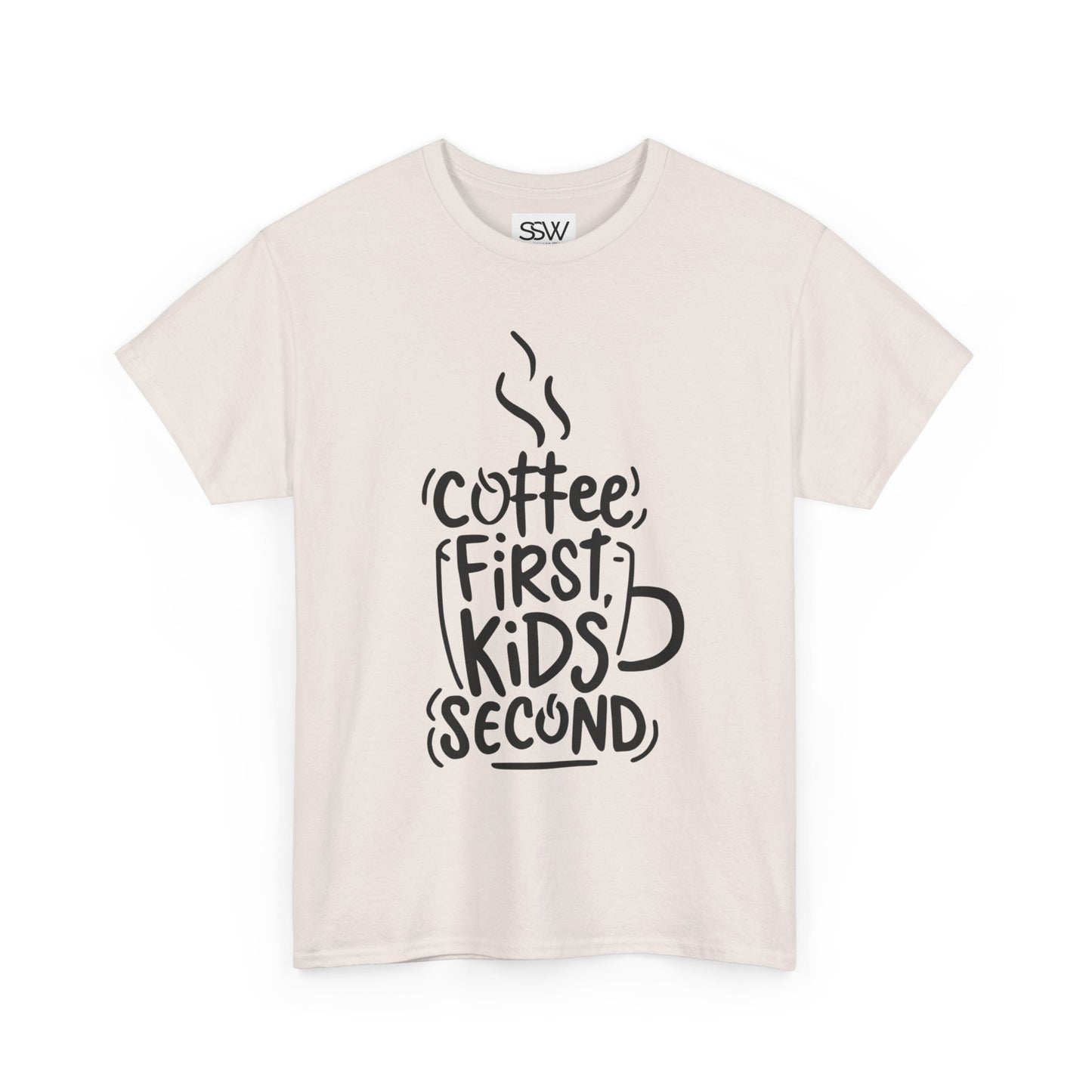 Coffee First, Kids Second Casual T-Shirt