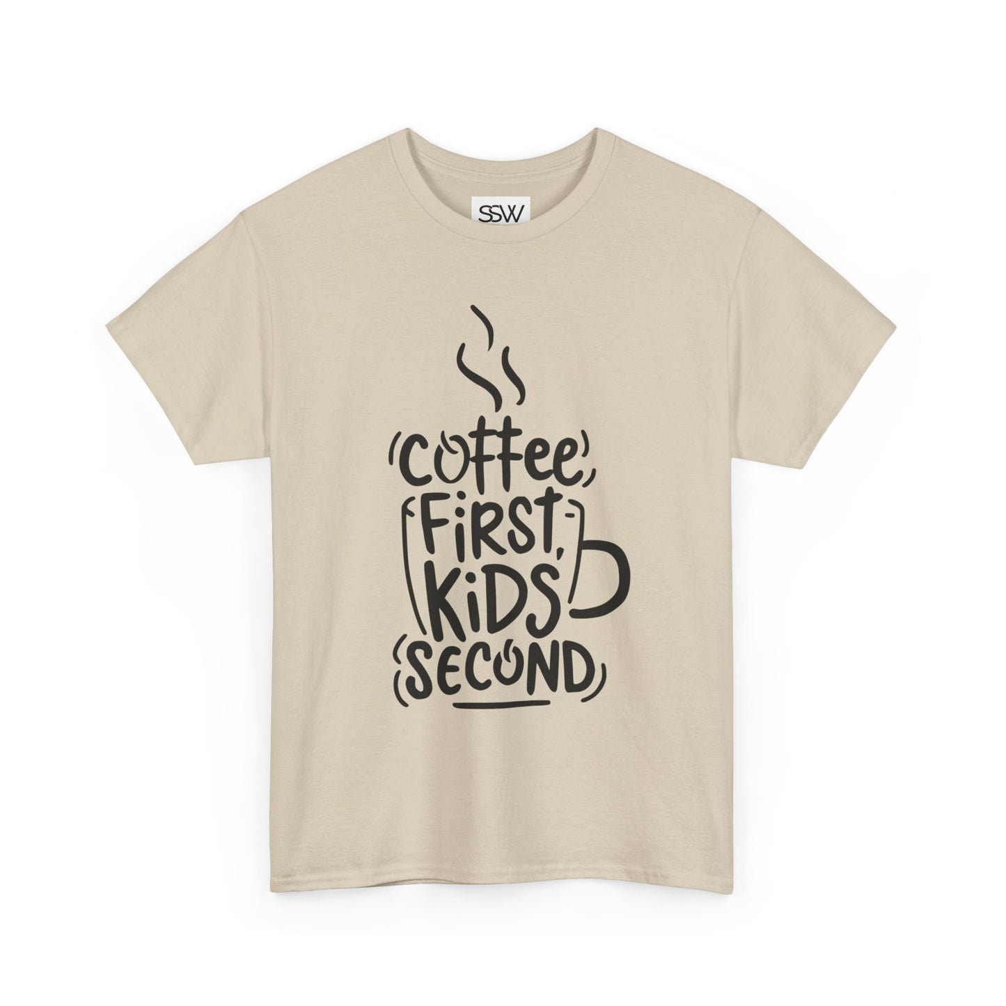 Coffee First, Kids Second Casual T-Shirt