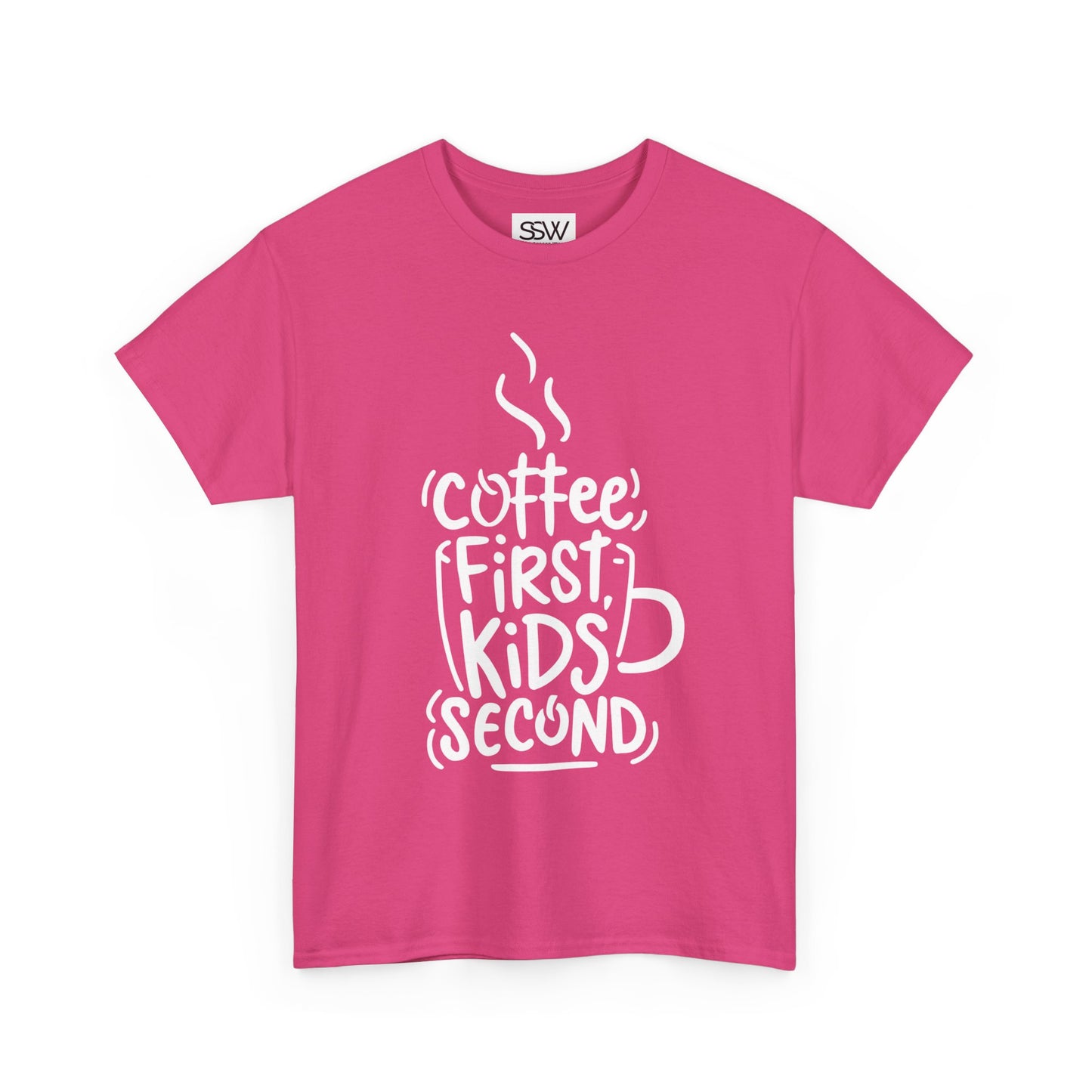 Coffee First, Kids Second Casual T-Shirt