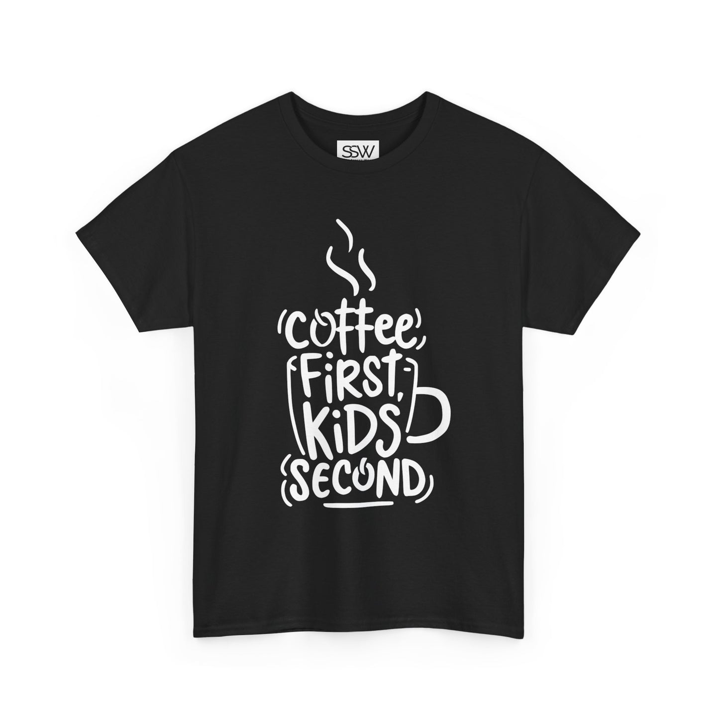 Coffee First, Kids Second Casual T-Shirt