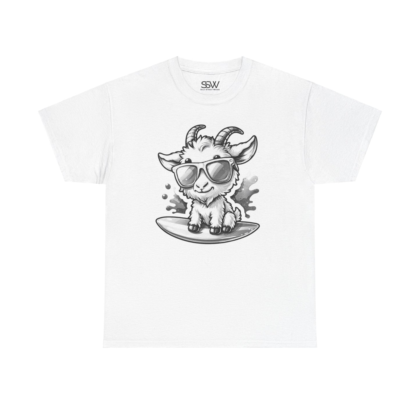 Beach Goat B&W Tee Shirt