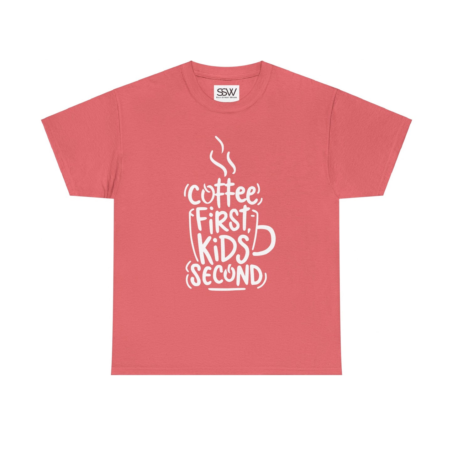 Coffee First, Kids Second Casual T-Shirt