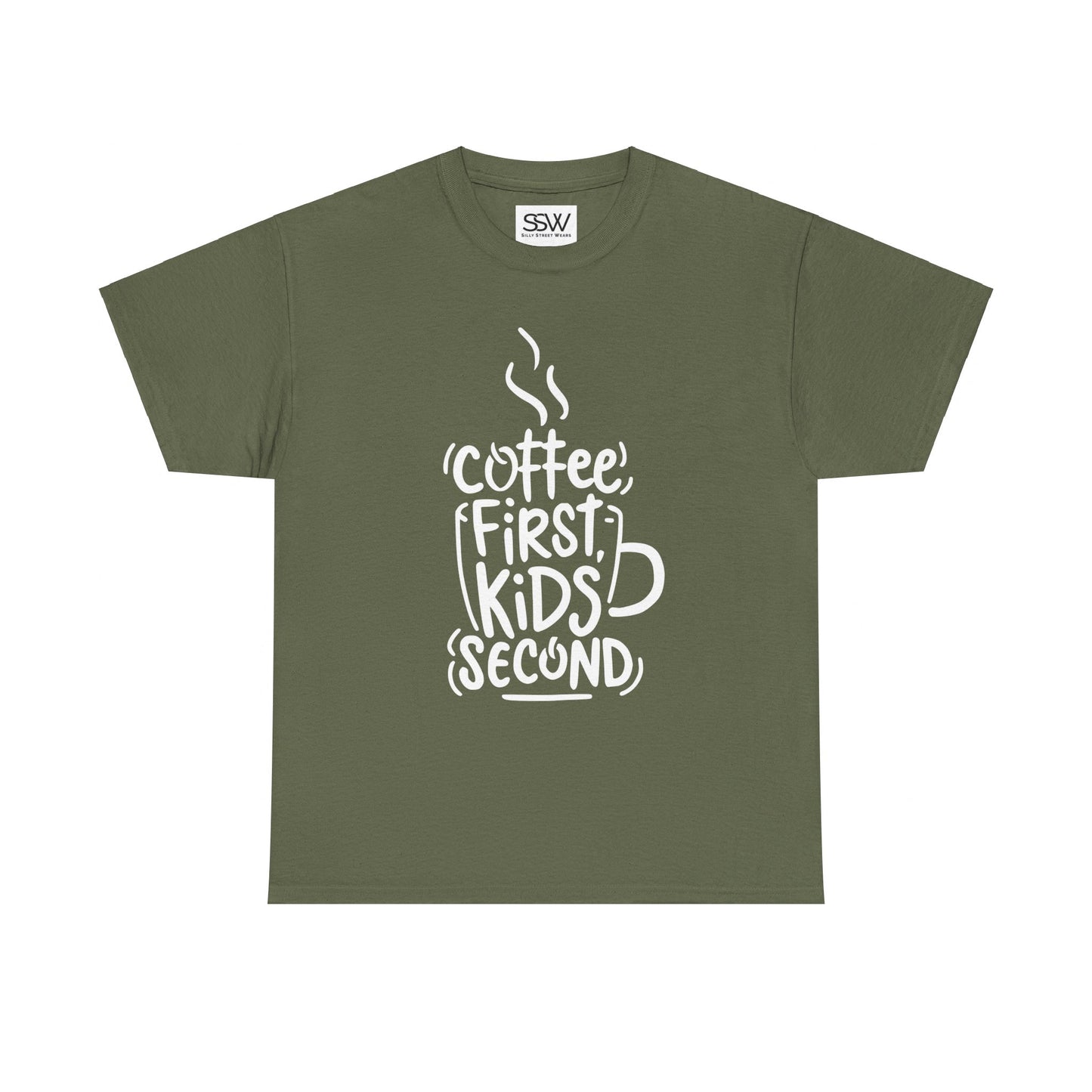 Coffee First, Kids Second Casual T-Shirt