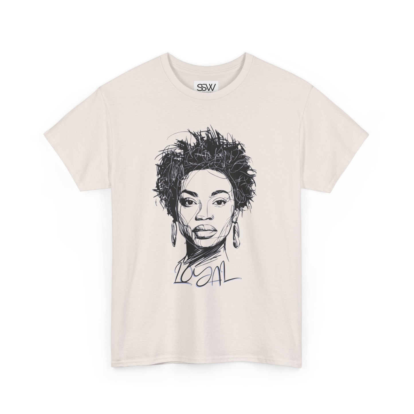 Abstract Loyalty Casual T-shirt