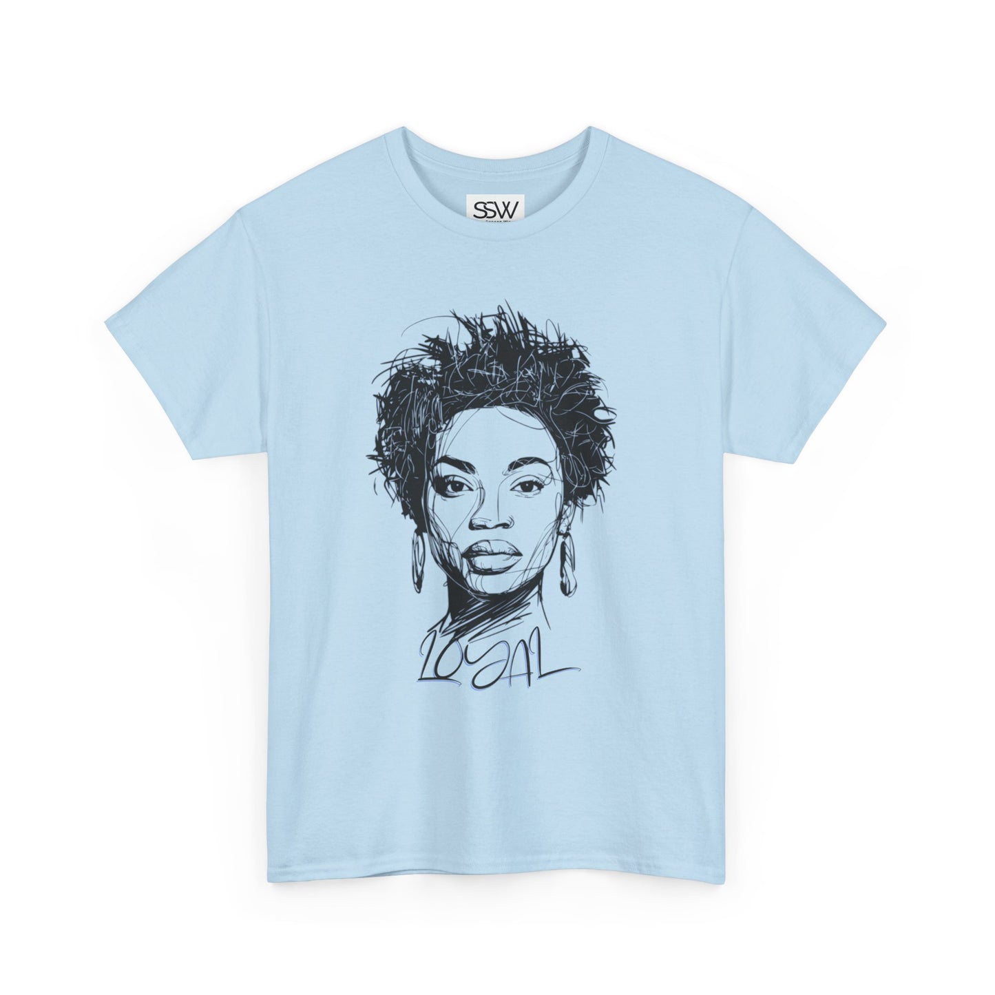 Abstract Loyalty Casual T-shirt