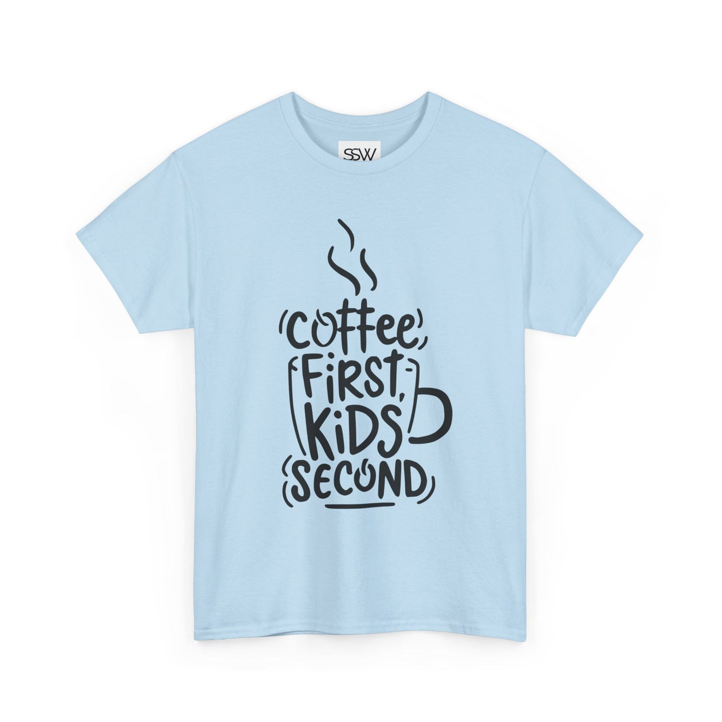 Coffee First, Kids Second Casual T-Shirt