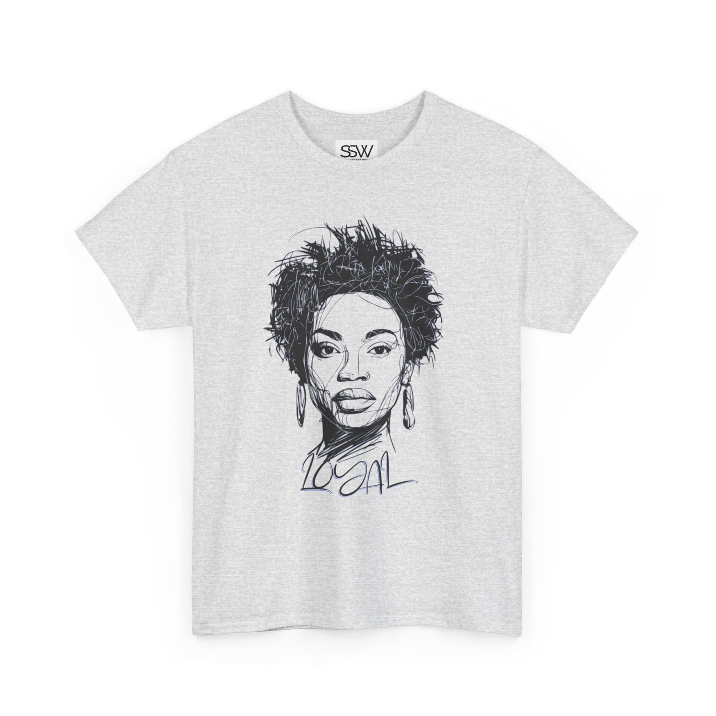 Abstract Loyalty Casual T-shirt
