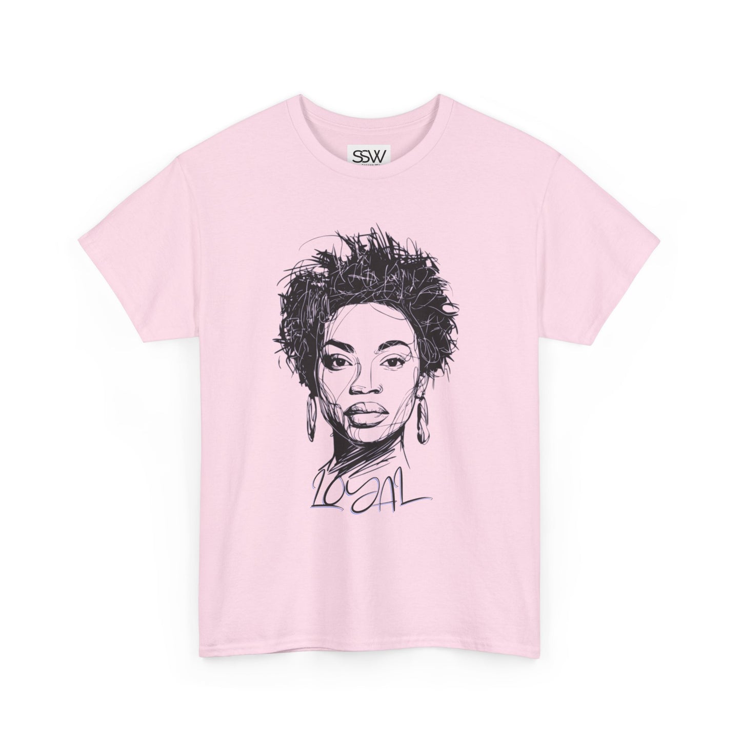 Abstract Loyalty Casual T-shirt