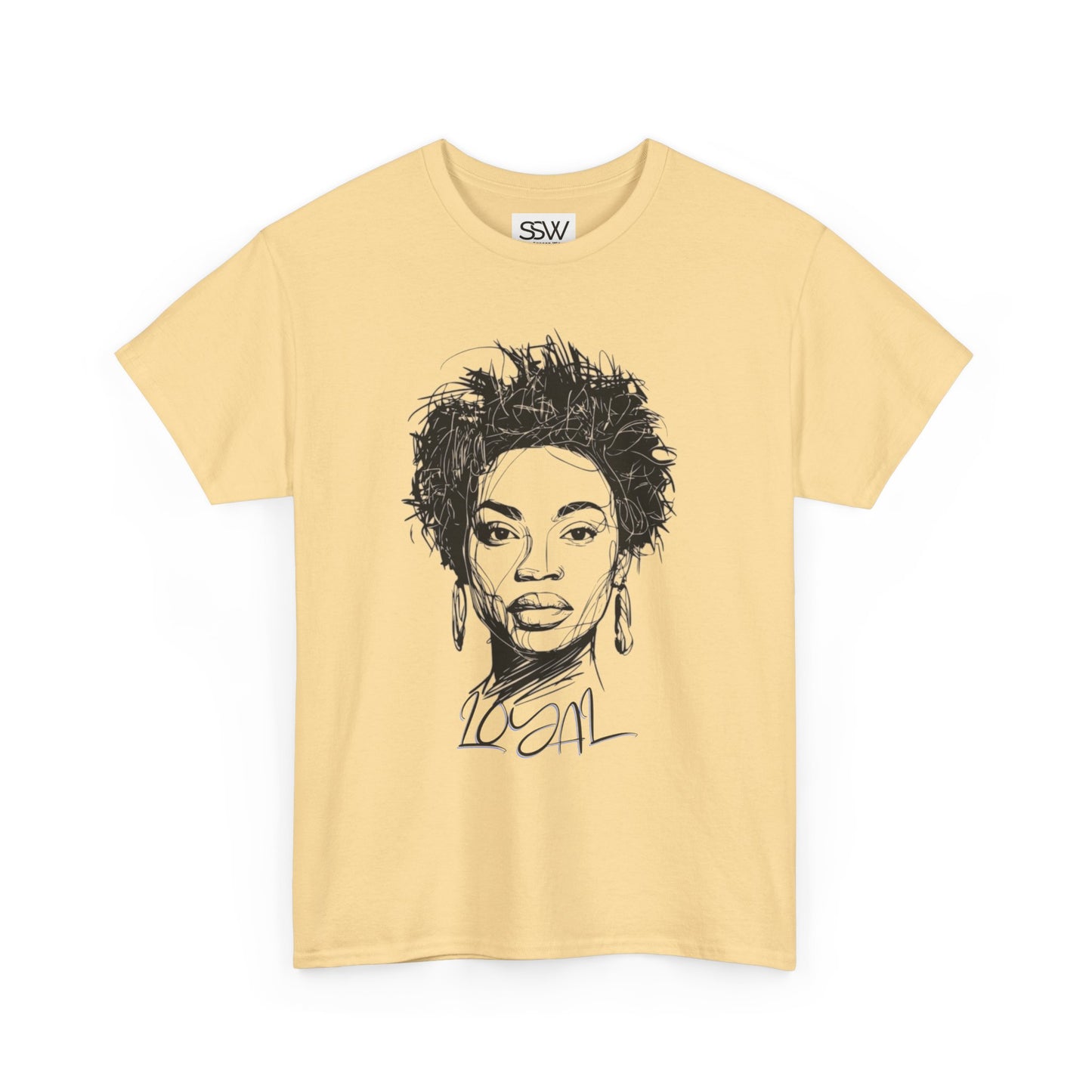 Abstract Loyalty Casual T-shirt