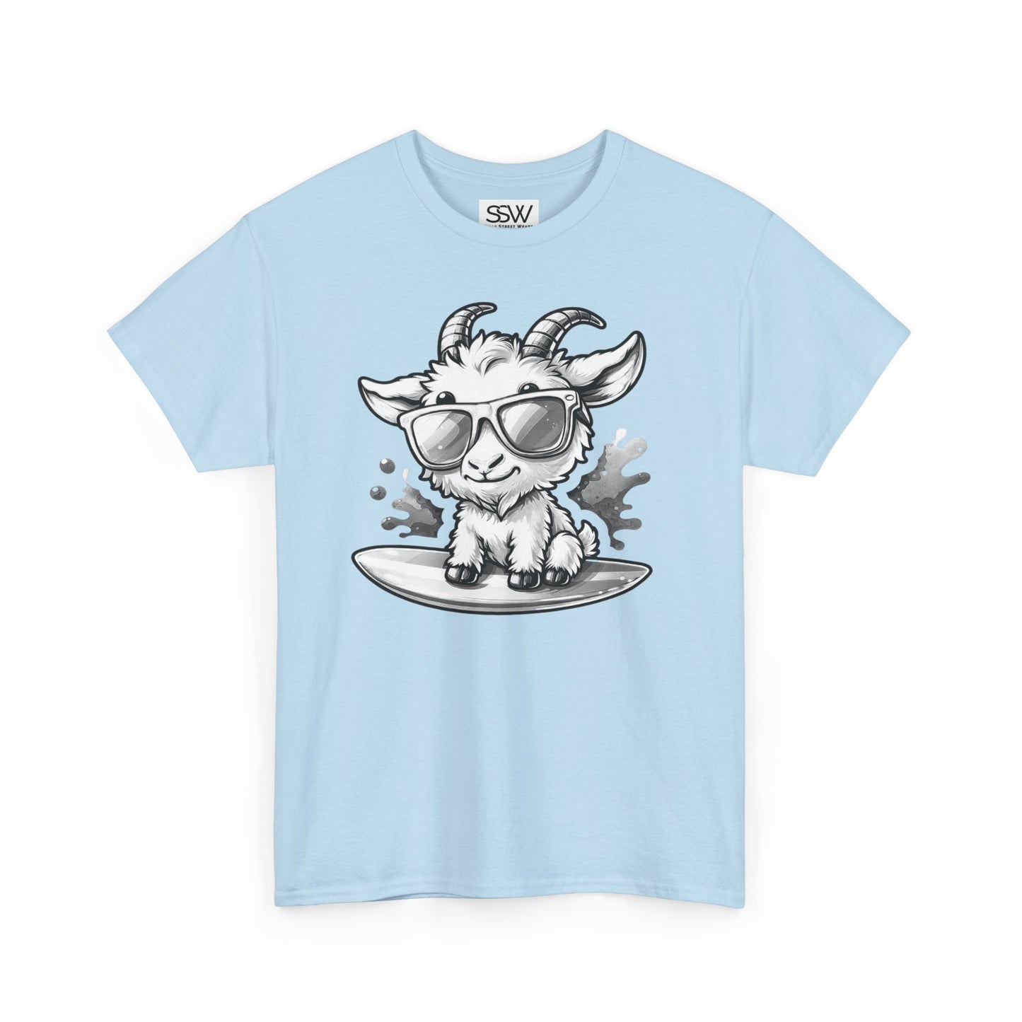 Beach Goat B&W Tee Shirt