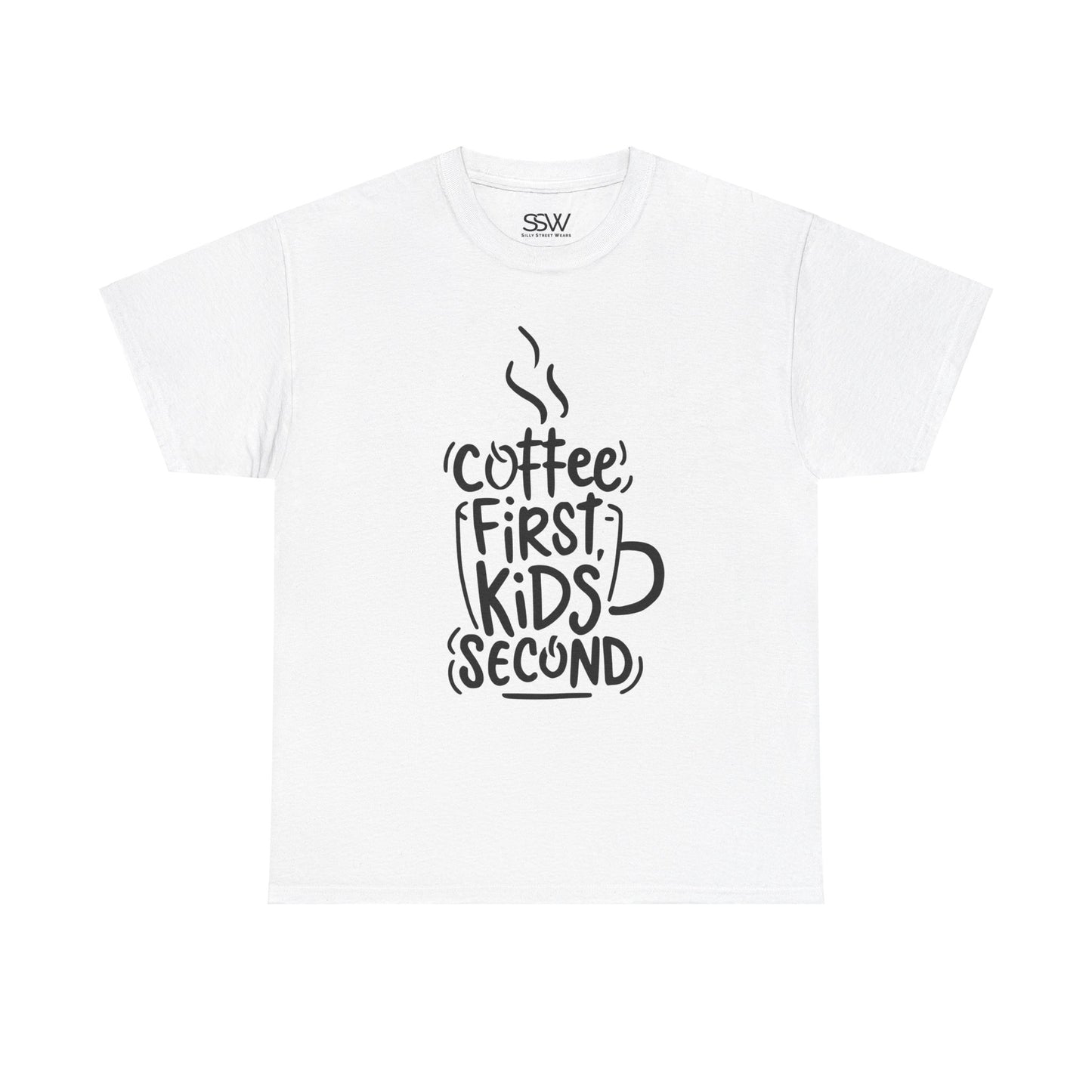 Coffee First, Kids Second Casual T-Shirt