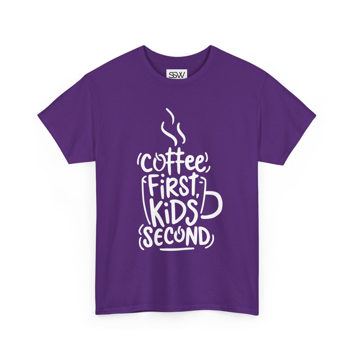 Coffee First, Kids Second Casual T-Shirt