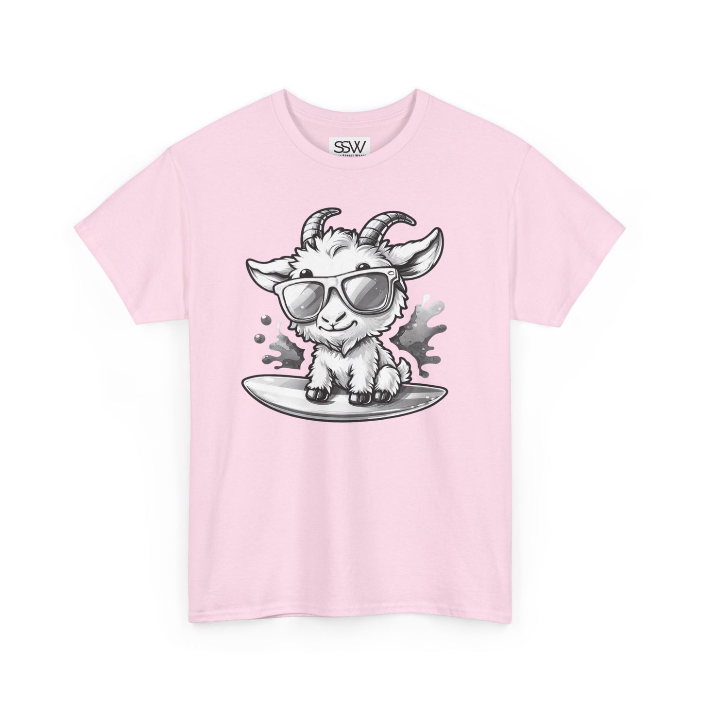 Beach Goat B&W Tee Shirt