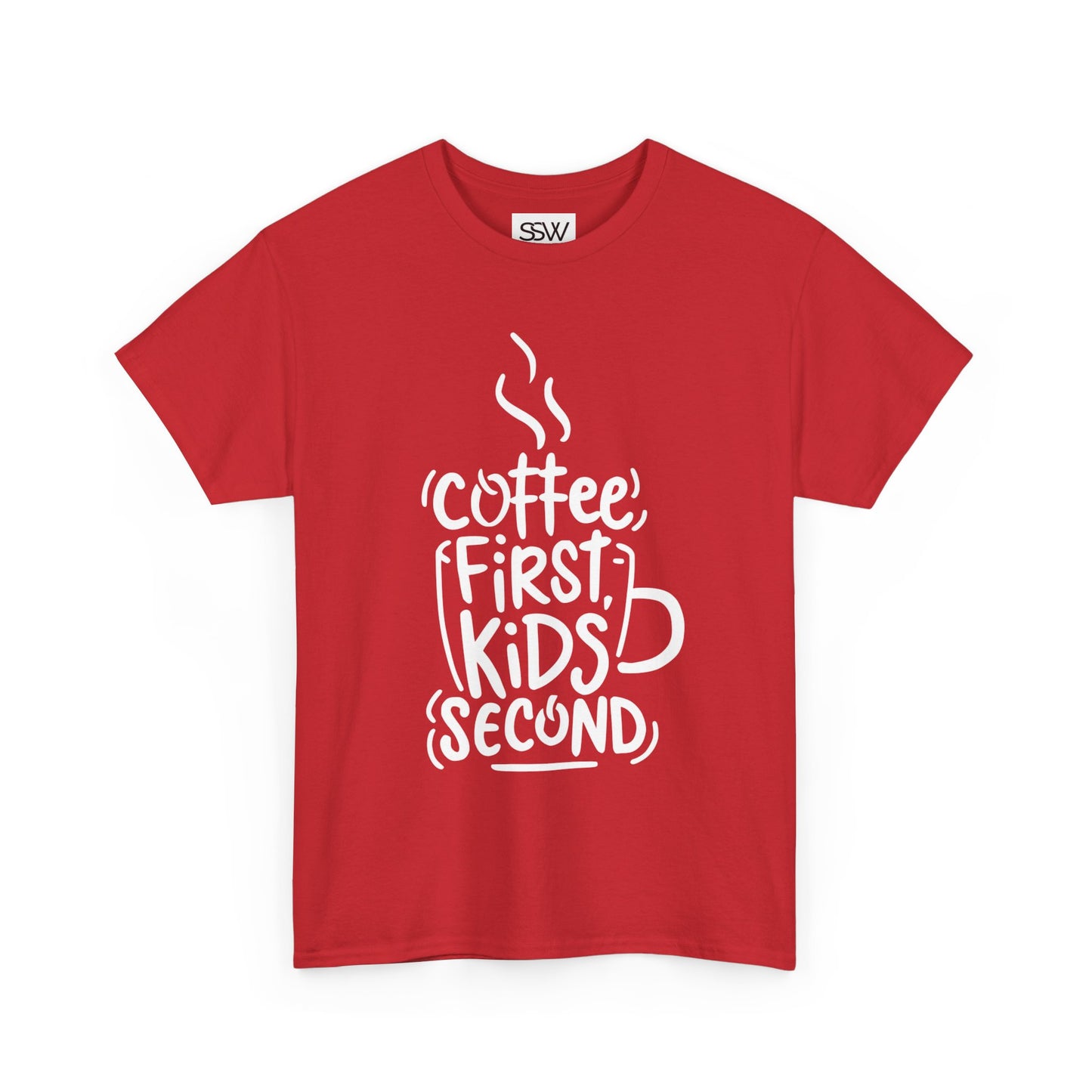 Coffee First, Kids Second Casual T-Shirt