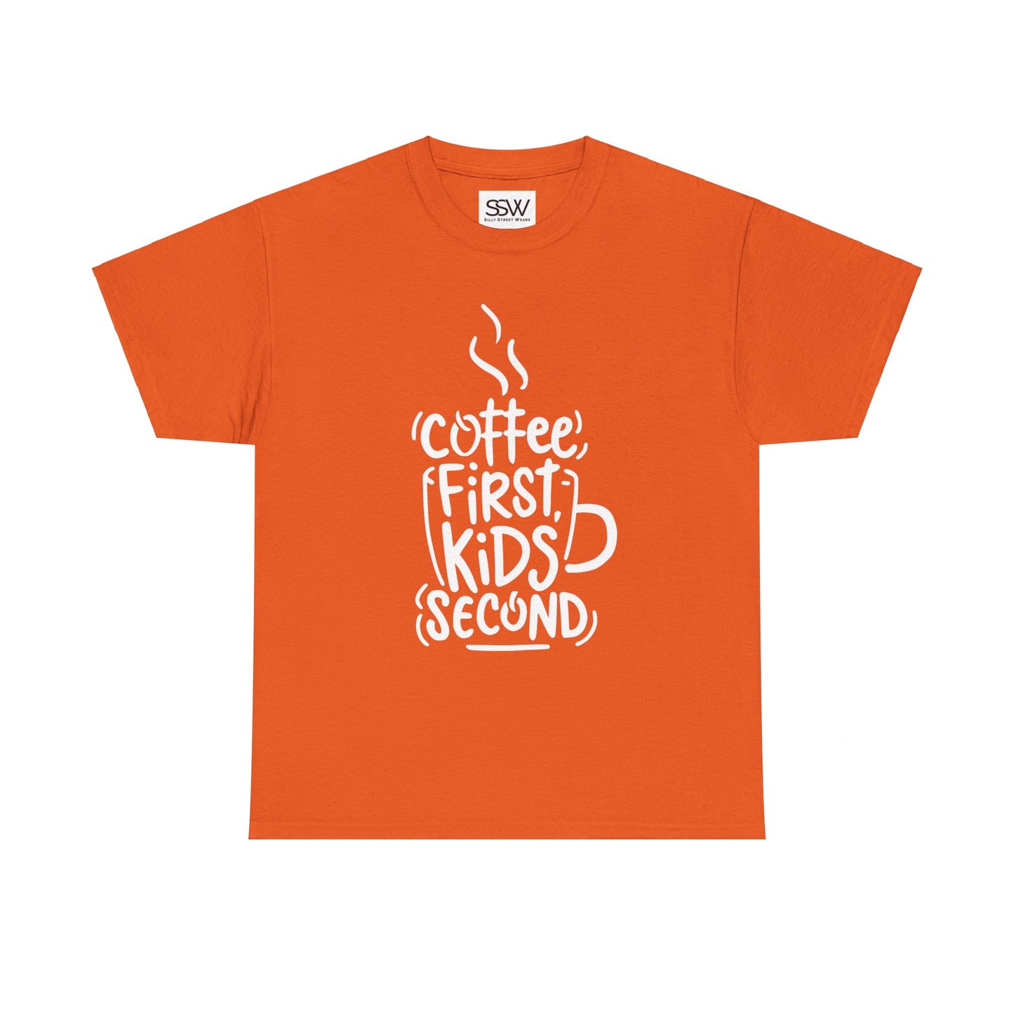 Coffee First, Kids Second Casual T-Shirt