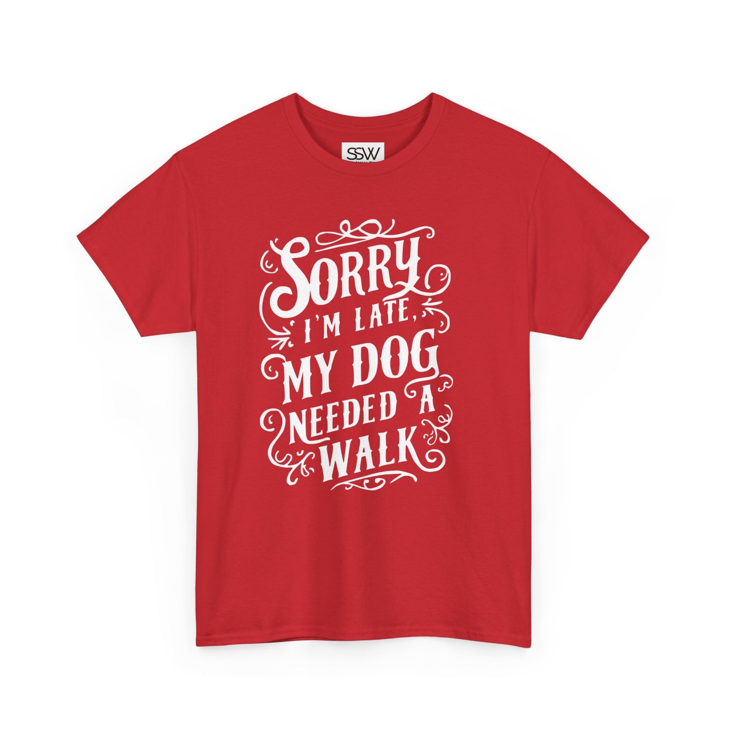Dog Needed a Walk Casual T-shirt