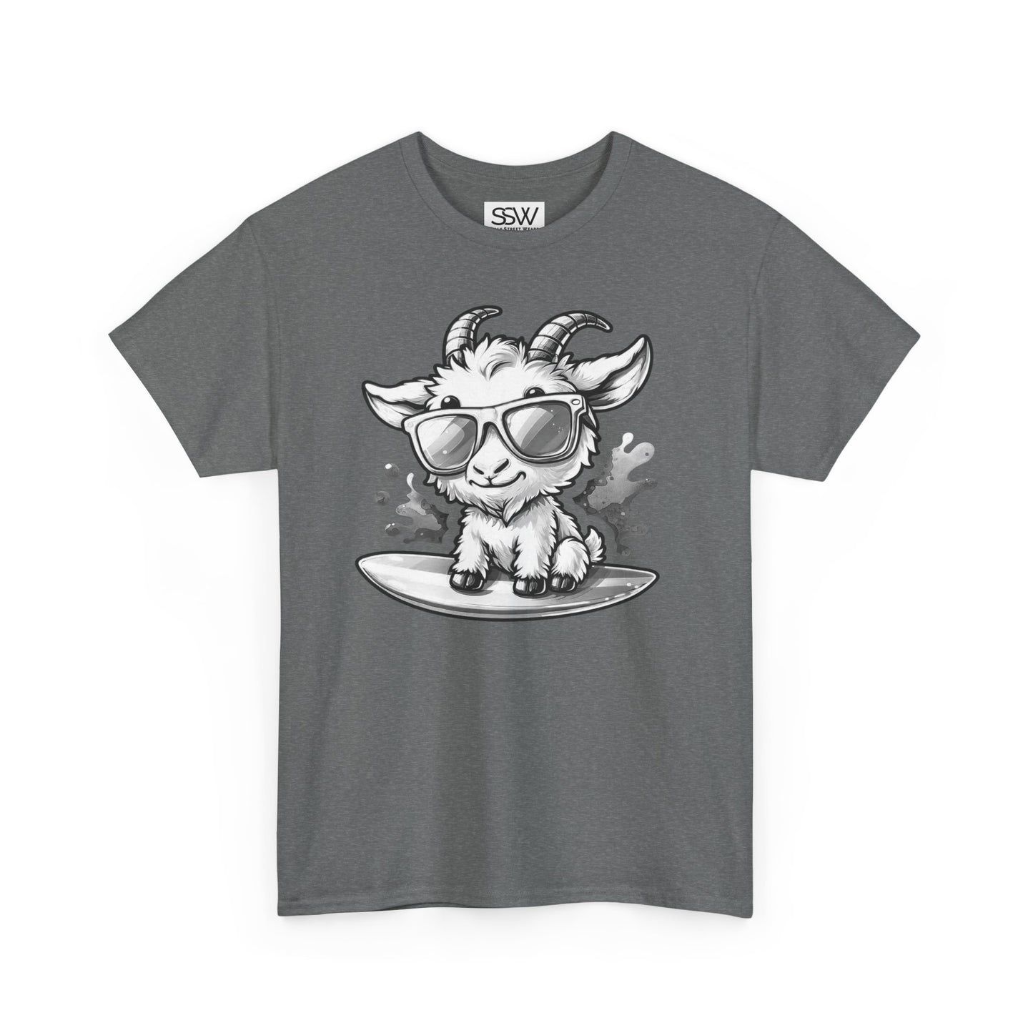 Beach Goat B&W Tee Shirt