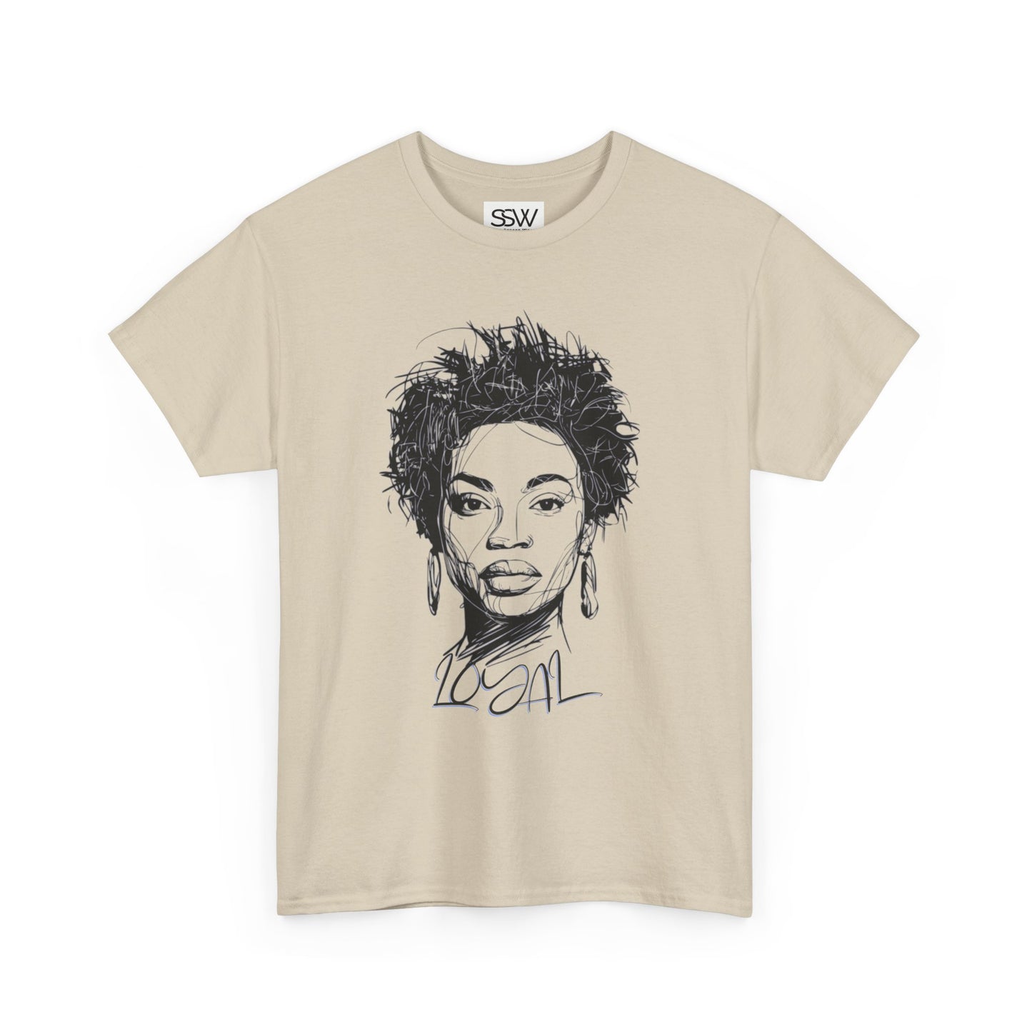 Abstract Loyalty Casual T-shirt