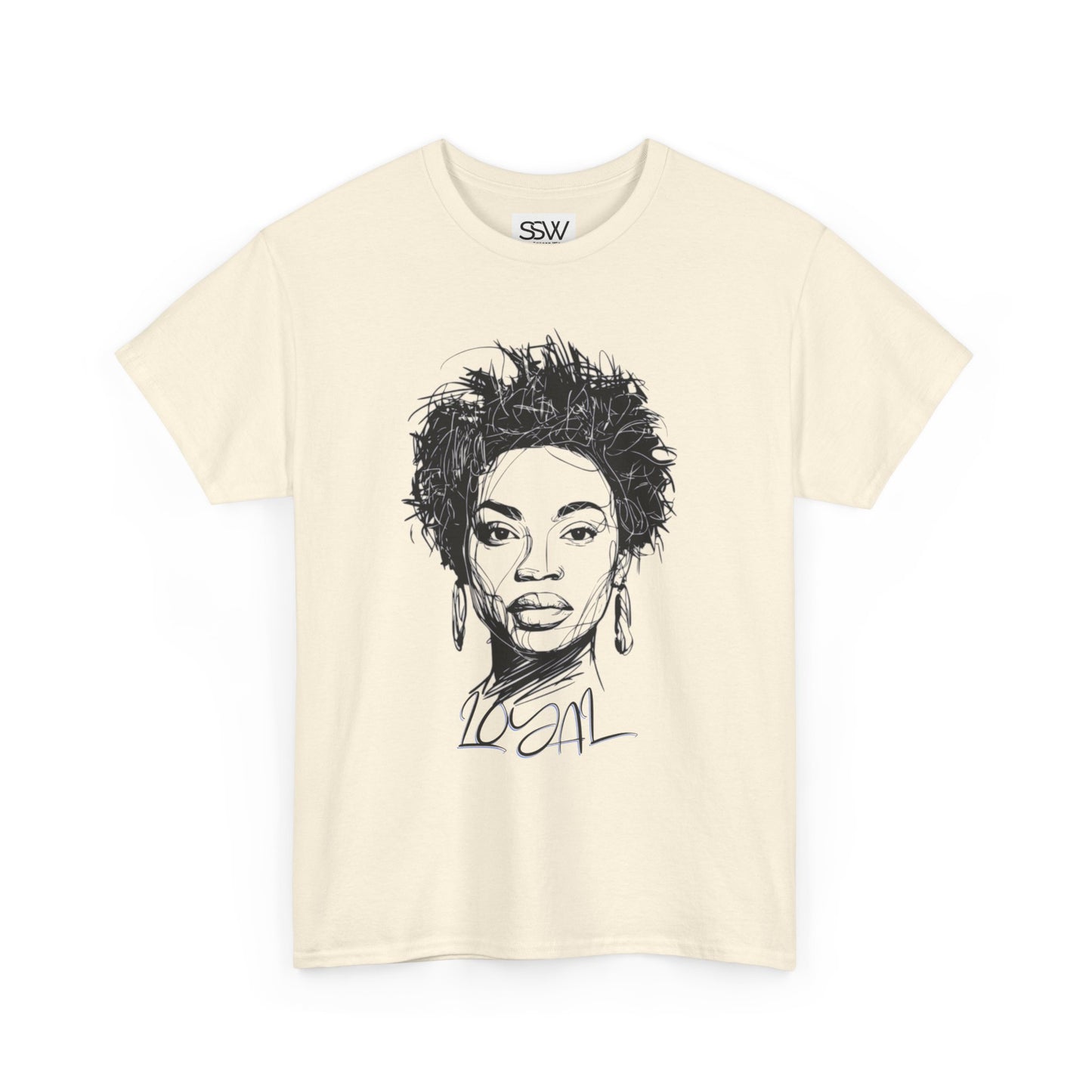 Abstract Loyalty Casual T-shirt