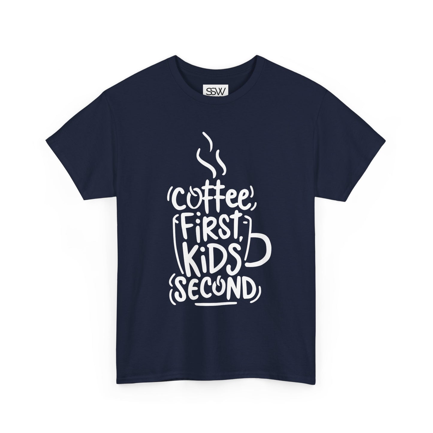 Coffee First, Kids Second Casual T-Shirt