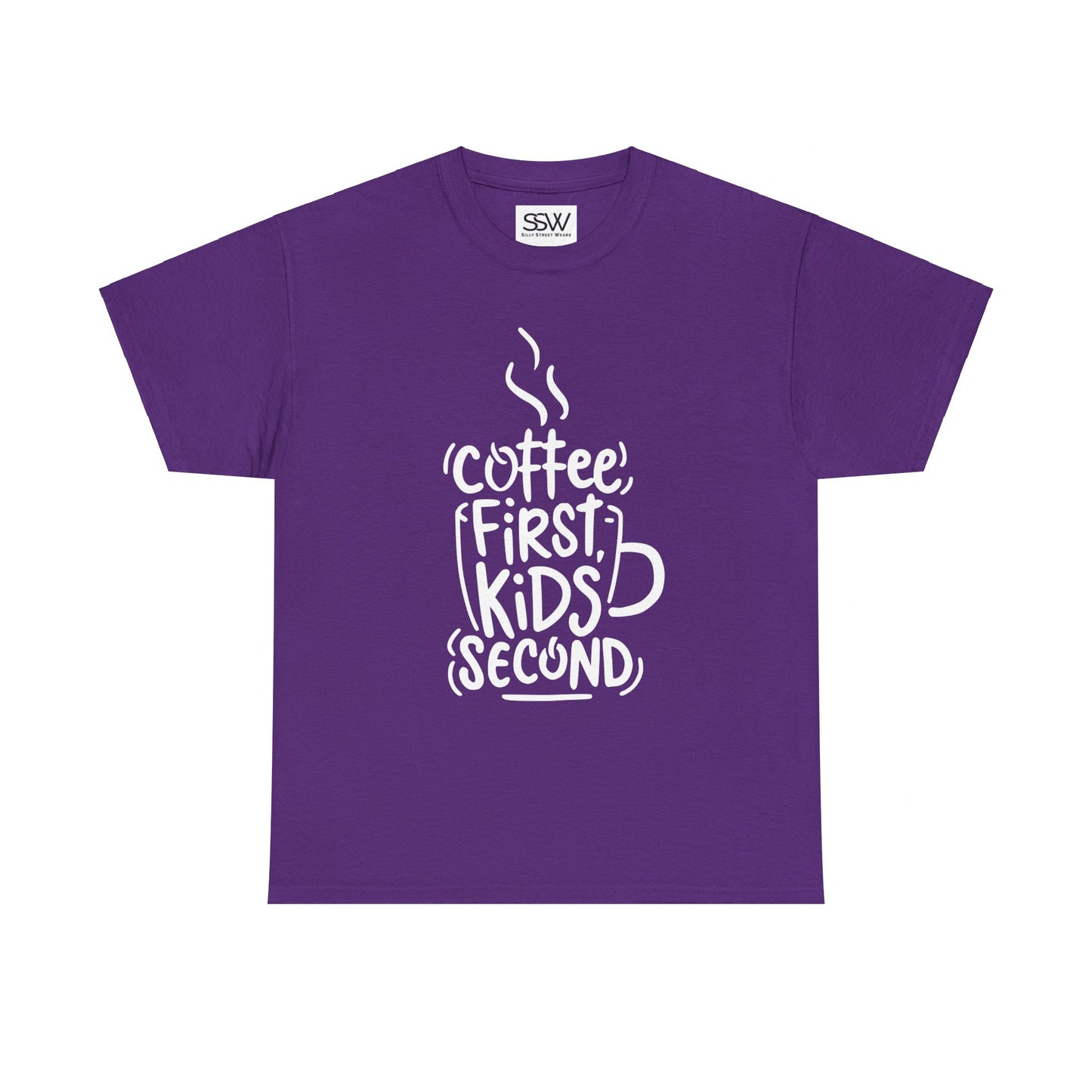 Coffee First, Kids Second Casual T-Shirt