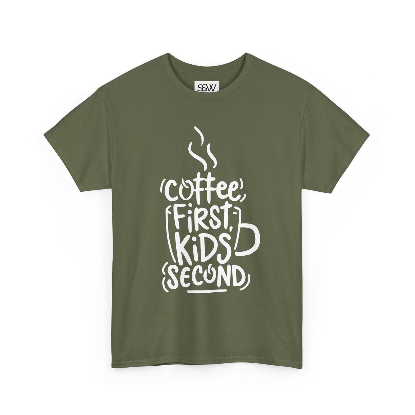Coffee First, Kids Second Casual T-Shirt