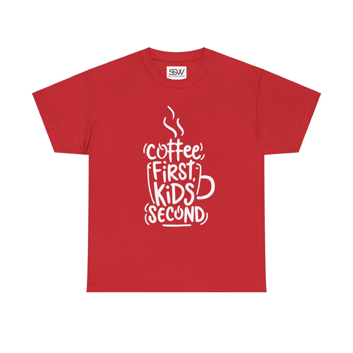 Coffee First, Kids Second Casual T-Shirt