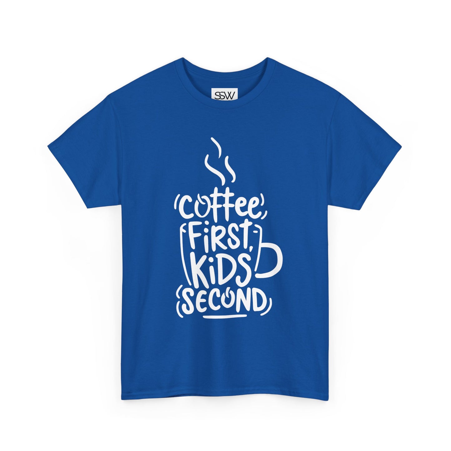 Coffee First, Kids Second Casual T-Shirt
