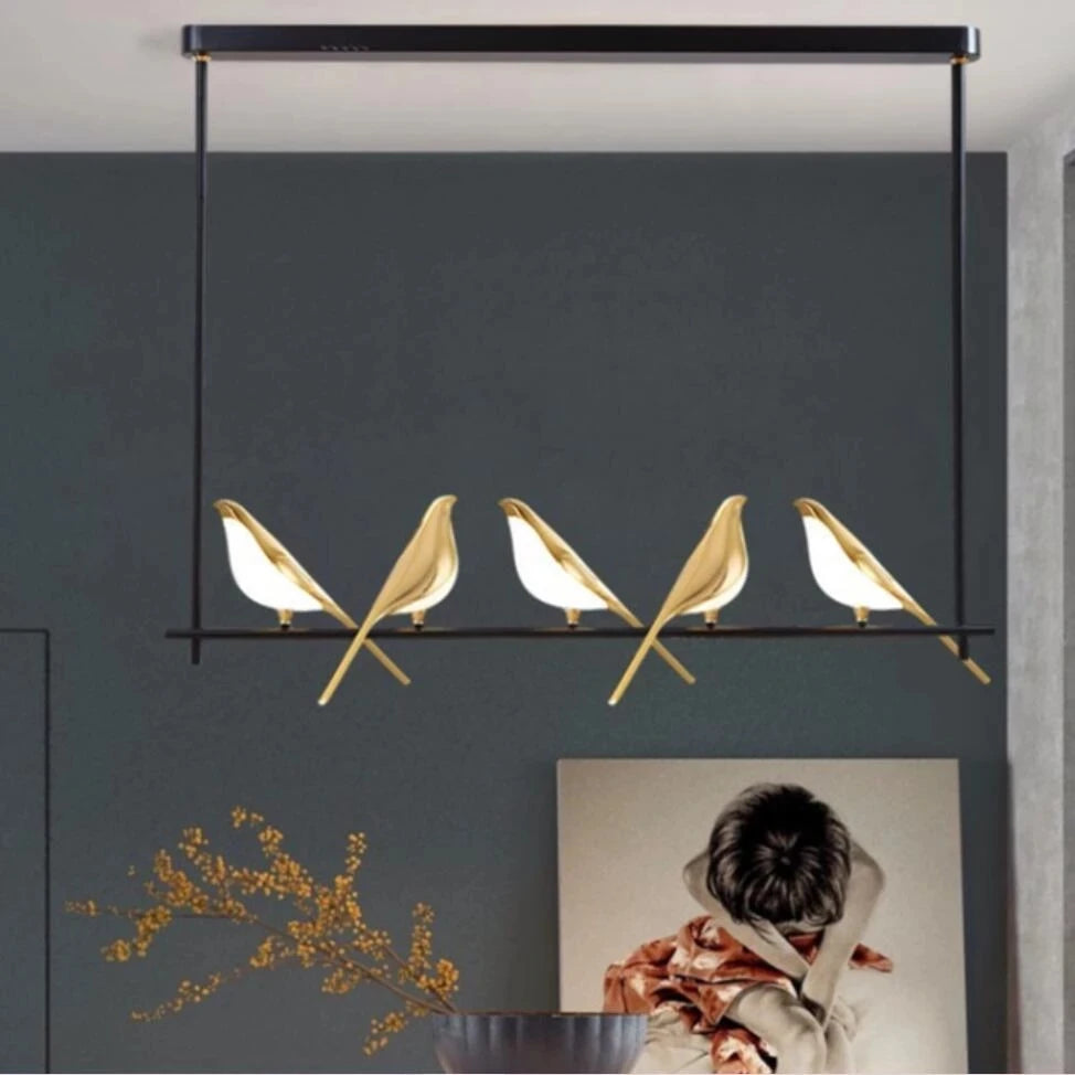 Birdie Mix Modern Chandelier