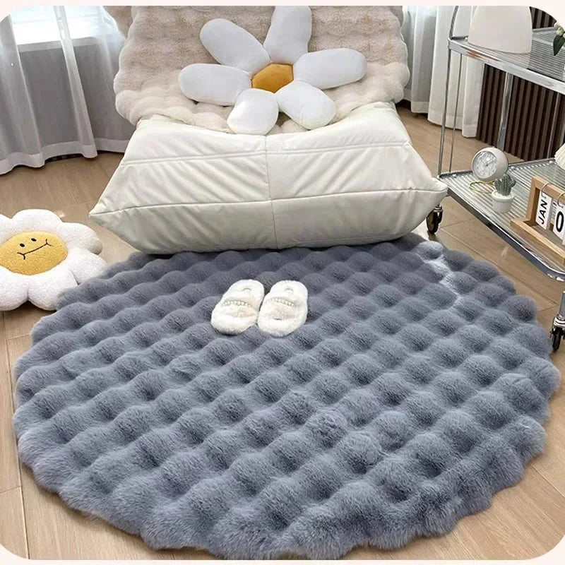 Plush Oasis Round Carpet