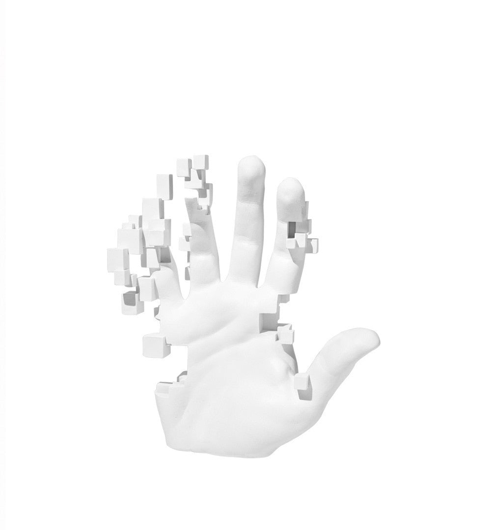 Pixel Hand Art Decor