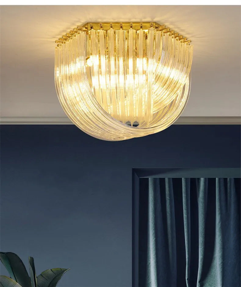 Floralis Curtain Modern Pendant Light