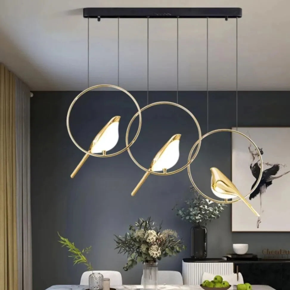 Birdie Mix Modern Chandelier
