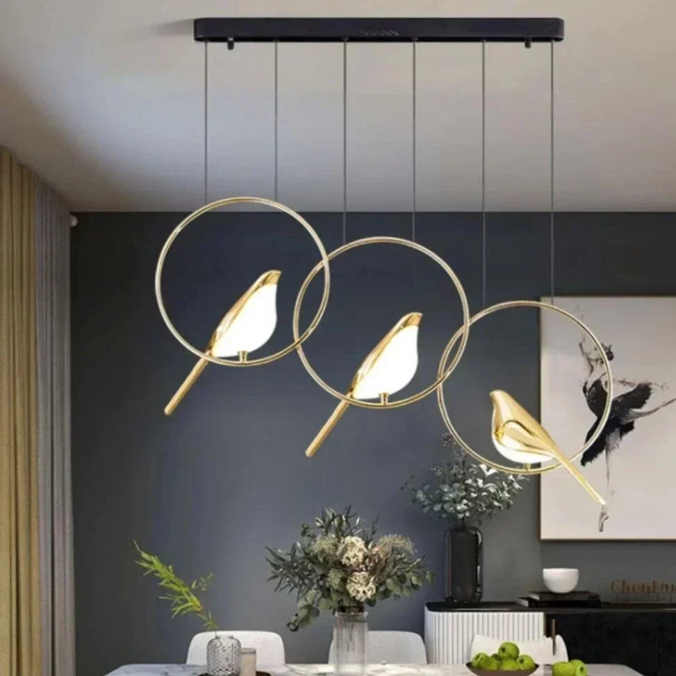Birdie Mix Modern Chandelier