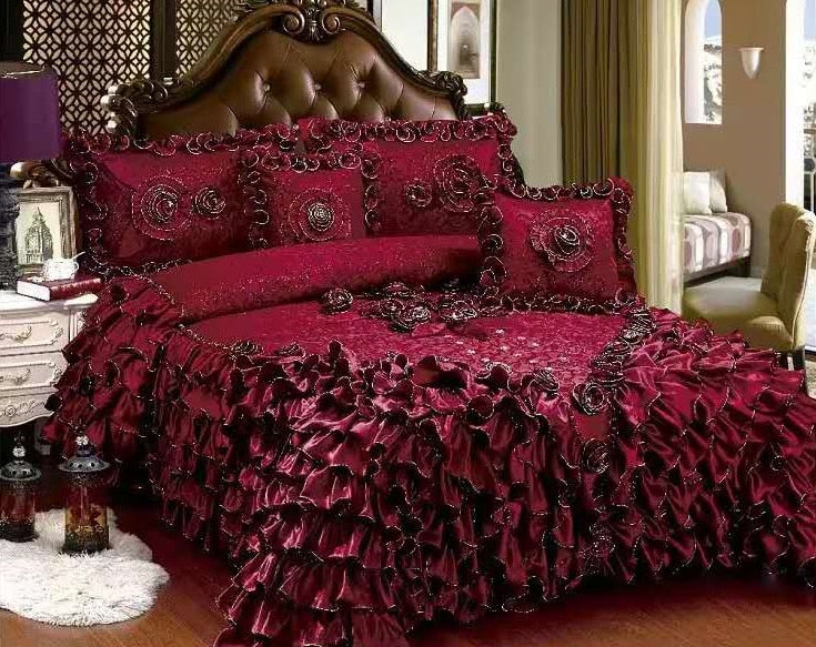 Allure Prestige Luxury Embroidered Jacquard Bed Cover