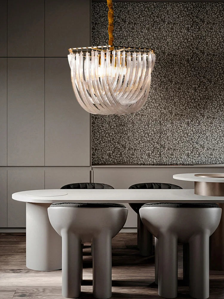 Floralis Curtain Modern Pendant Light