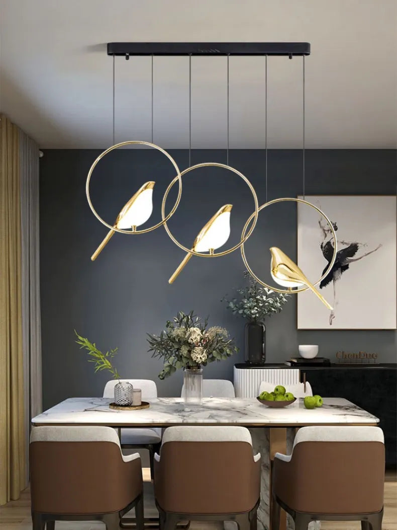 Birdie Mix Modern Chandelier