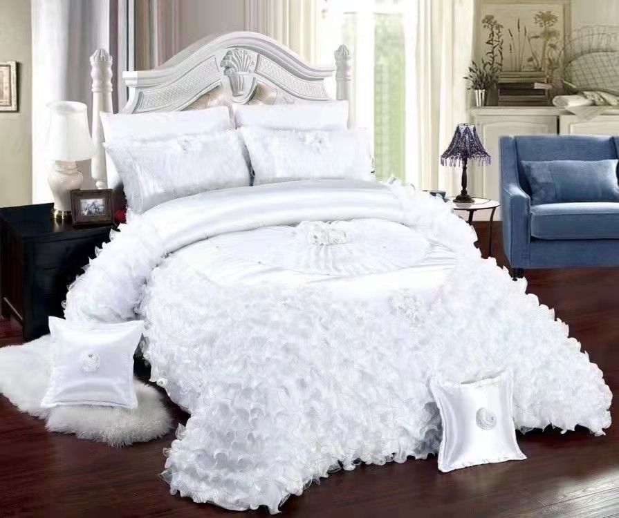Allure Prestige Luxury Embroidered Jacquard Bed Cover