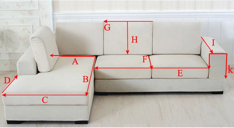 Munelo plush Sofa Cover