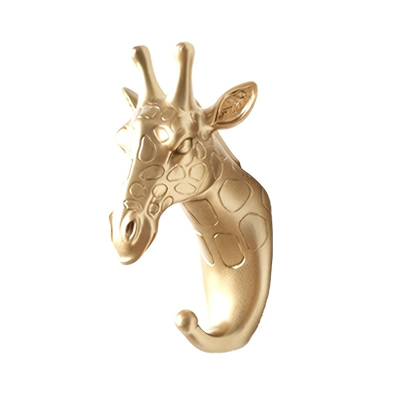 Golden Animal Shaped Coat Hook