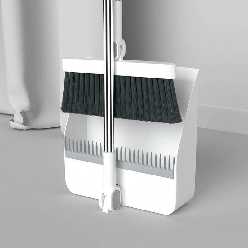 Upright Dustpan And Broom Combo Set