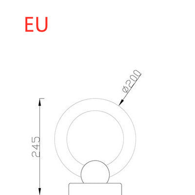 Calm Halo LED Desk Lamp