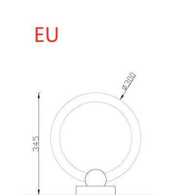 Calm Halo LED Desk Lamp