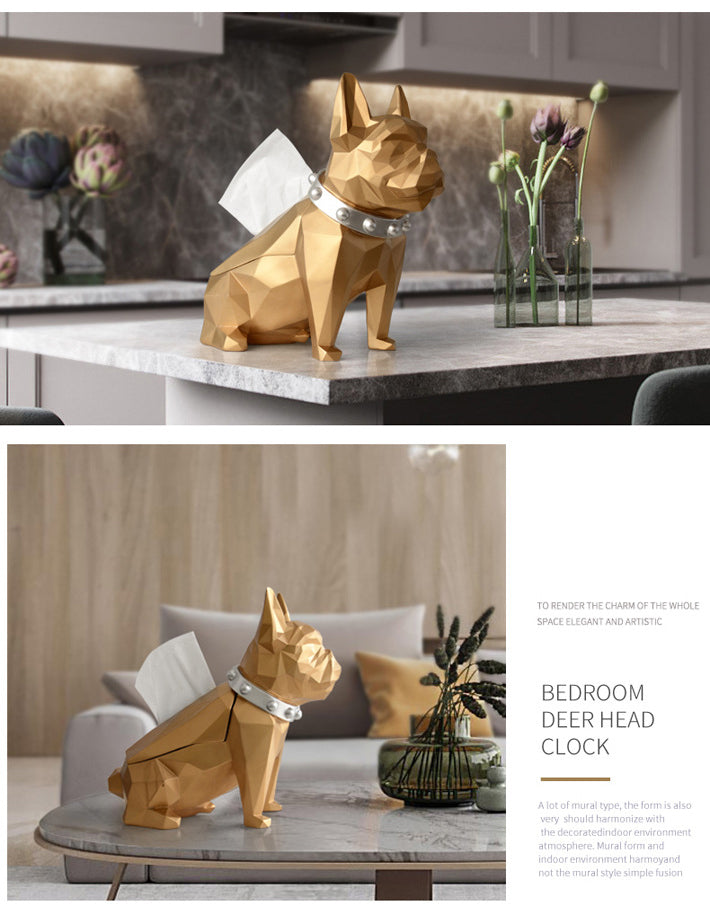 Cute Canine Tissue Box Decor freeshipping - khollect