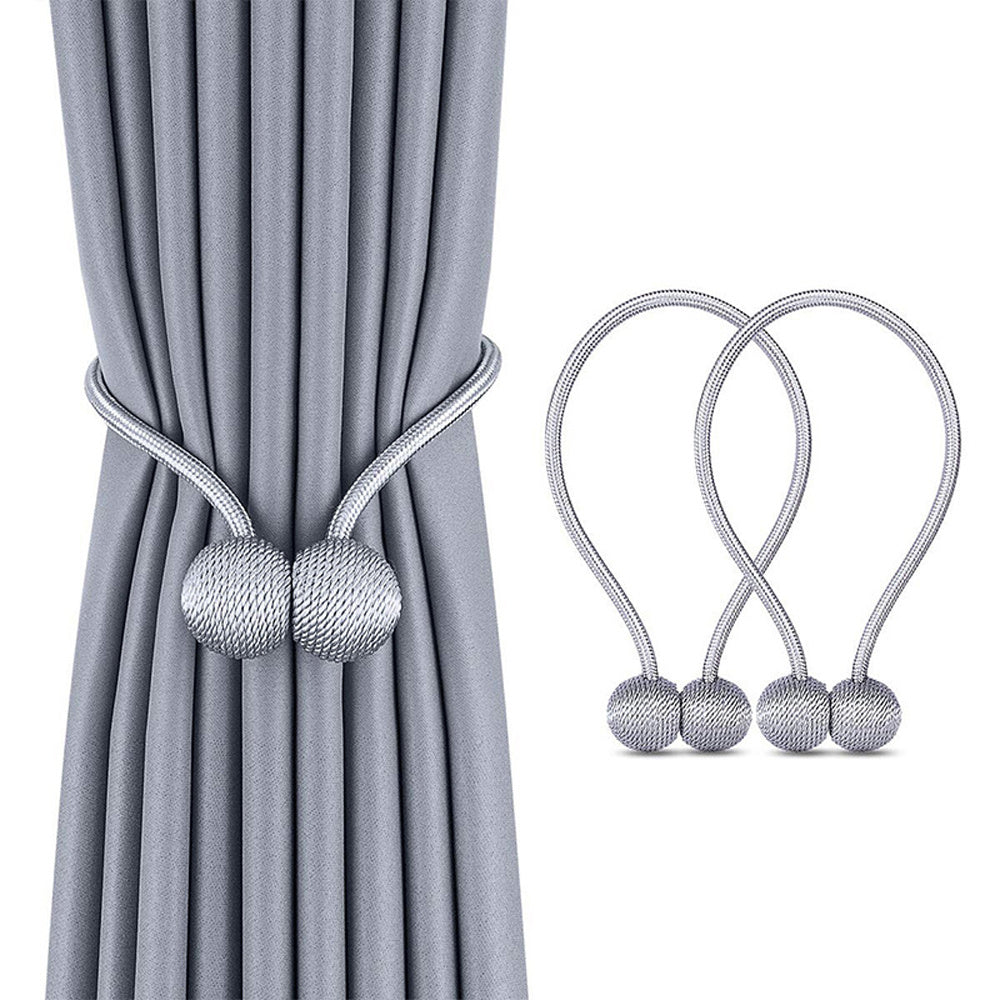 Clasp Sphere Magnetic Curtain Tieback