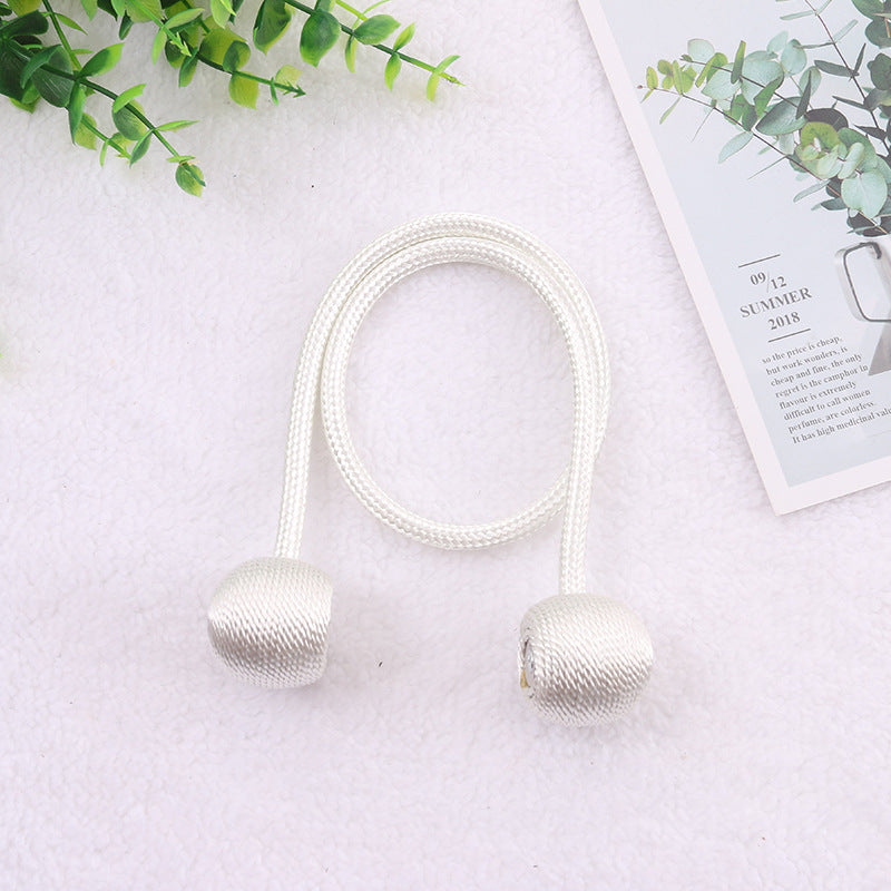 Clasp Sphere Magnetic Curtain Tieback