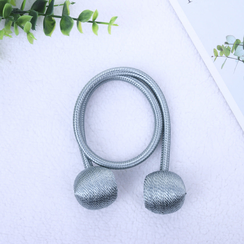 Clasp Sphere Magnetic Curtain Tieback