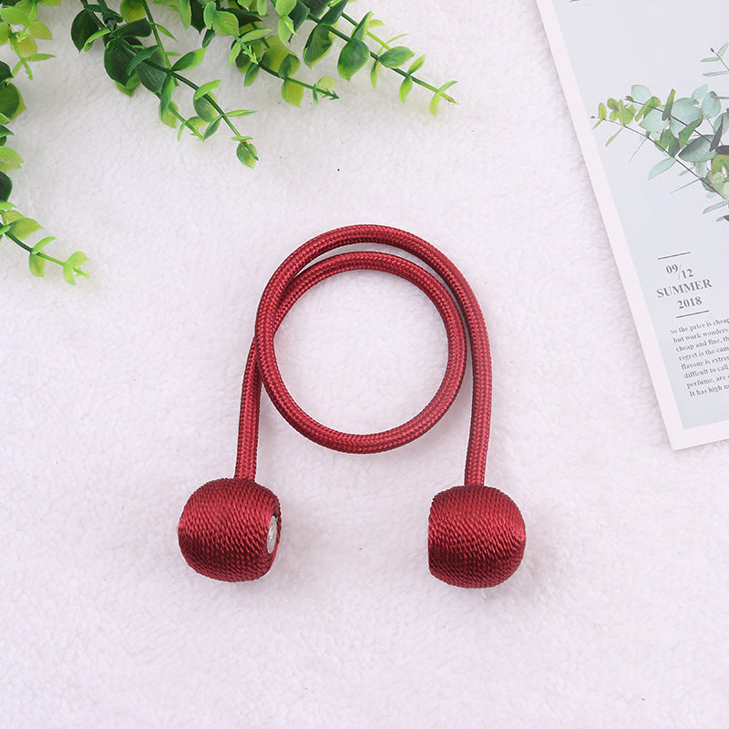 Clasp Sphere Magnetic Curtain Tieback