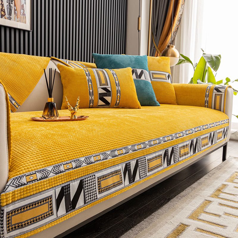Flora Non-slip Sofa Cover